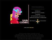 Tablet Screenshot of gavincoombs.com